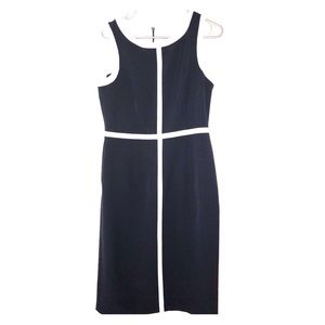 Navy Blue & White “Business Dress”